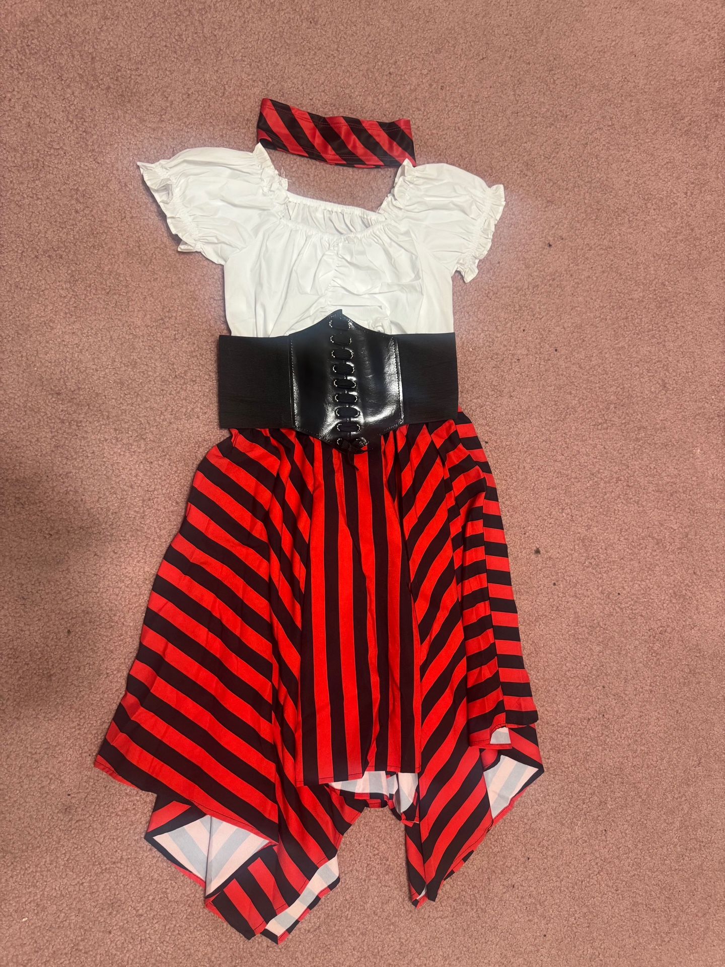 New small medium Piriate Costume dress outfit Rennisance peasant s