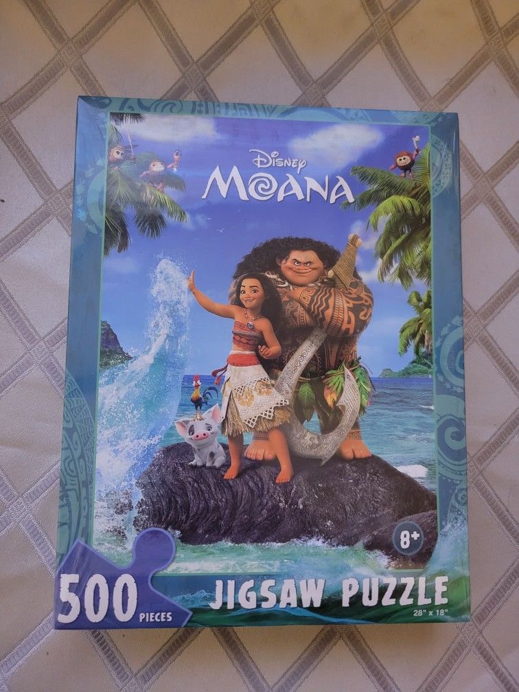Disney's Moana 500 Piece Jigsaw Puzzle
