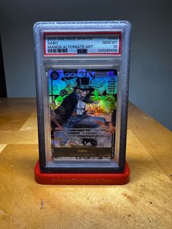 2023 One Piece OP04 Sabo Manga Alternate Art PSA 10