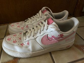 Custom Air Force Ones Pink Panther Men’s size 13