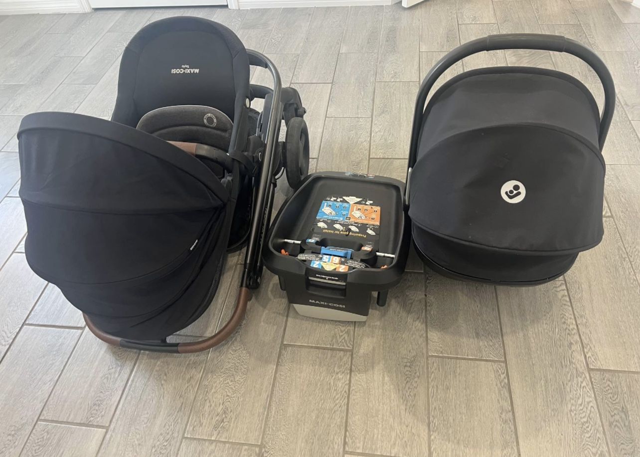 Carset Y Coche Maxi Cossi 