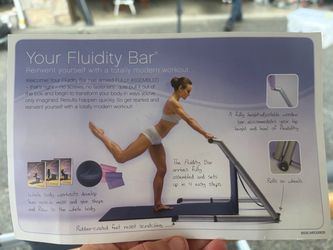 Fluidity bar stretching workout station