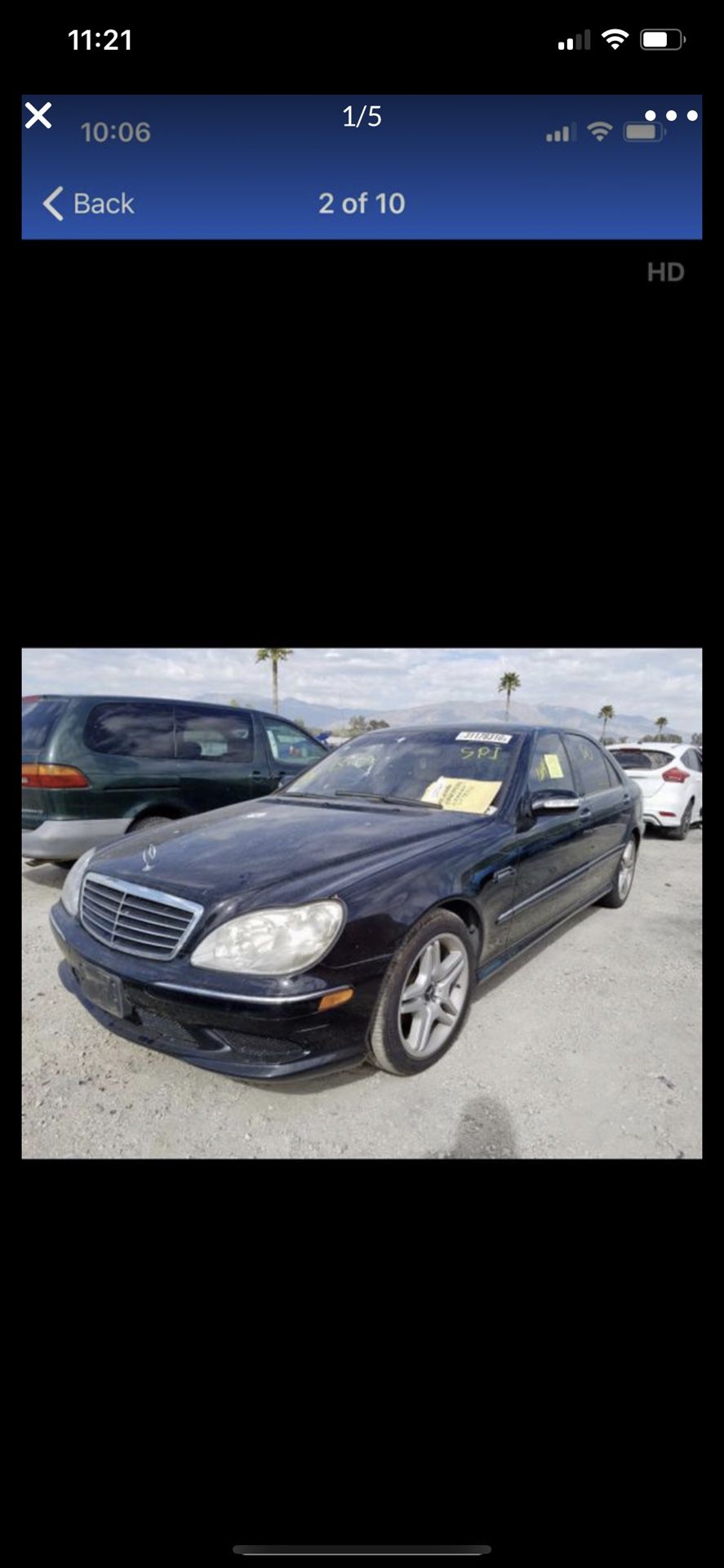 Mercedes Benz S430 S500 S55 S600 S class ** AMG ** SPORT ** PARTING OUT ** W220 **