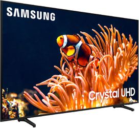 SAMSUNG TV 43-Inch Class 4K Crystal UHD DU8000 Series HDR Smart TV w/Object Tracking Sound Lite, Motion Xcelerator 120Hz, Ultra Slim Design, Gaming, 