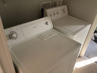 Whirlpool electric washer commercial quality 3cycle edition  and kenemore dyer
