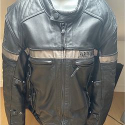 Harley Davidson Leather Jacket Size Men’s L,XL