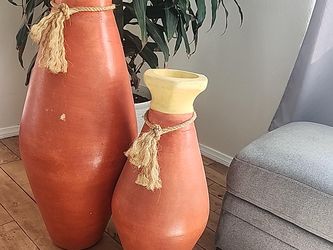 Large decorative vases