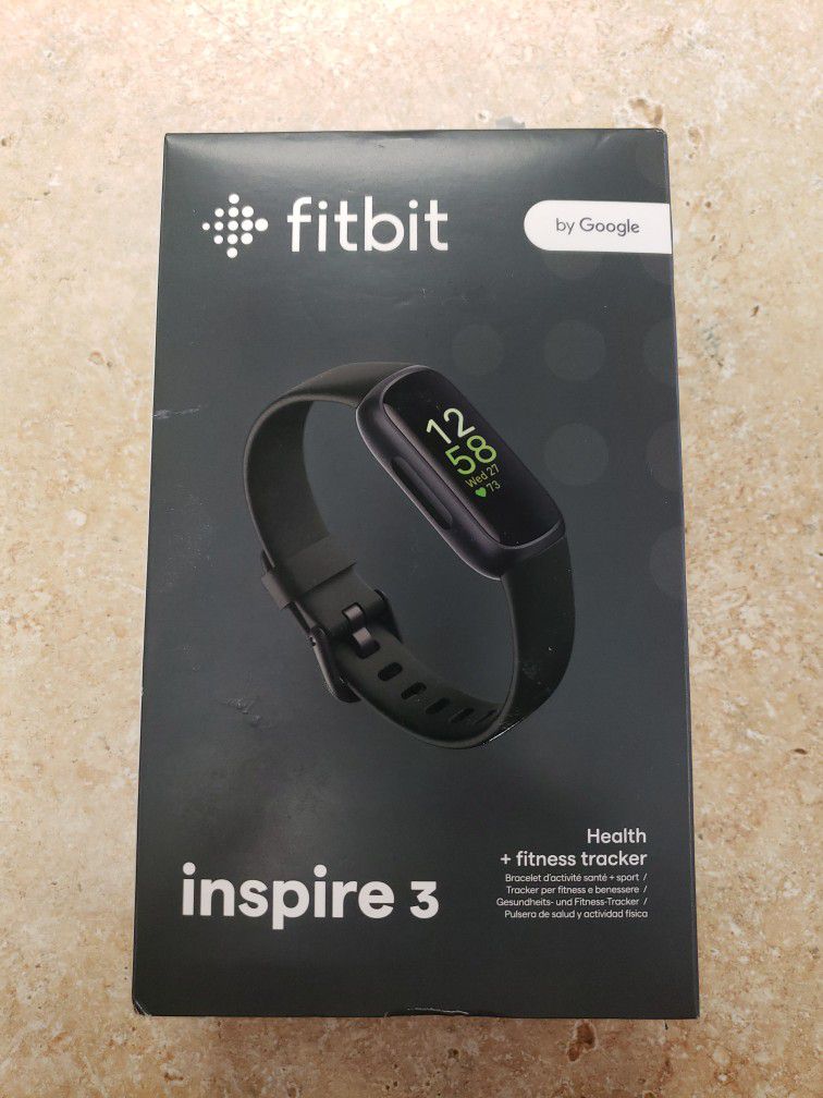 NEW Fitbit Inspire 3 Health And Fitness Tracker 