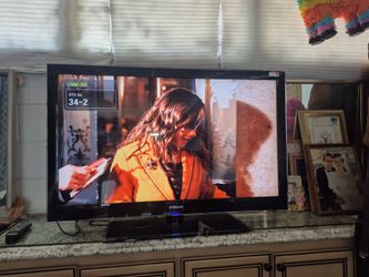 Tv, with Antena and remote