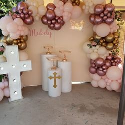 Decoración Para Fiestas Cumpleaños Babyshower Bautizo 