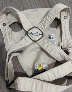 BabyBjörn Baby Carrier Mini 3D Jersey, Light Beige