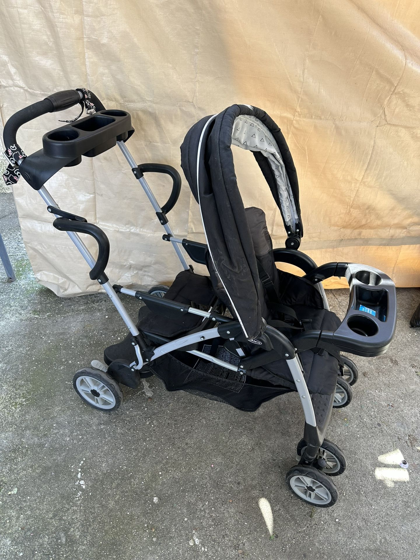 Baby and Toddler Double Stroller