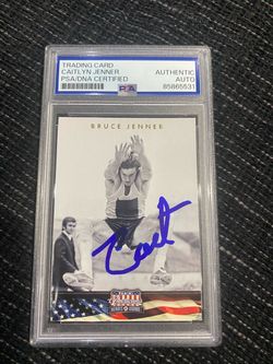 2012 Signed Panini Americana Heroes & Legends #66 PSA Authentic