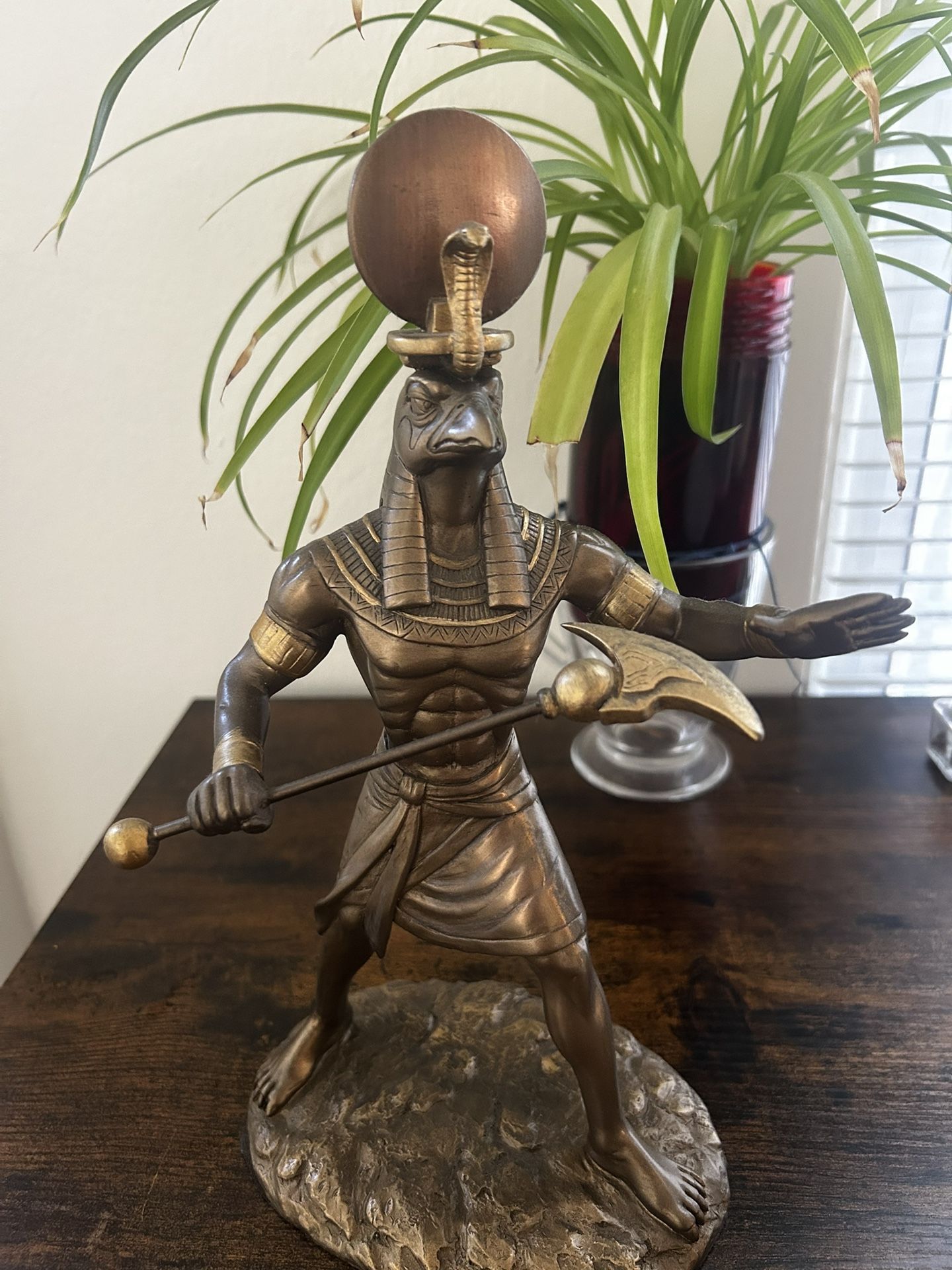 Pacific Giftware Egyptian God Bronze Ra Statue