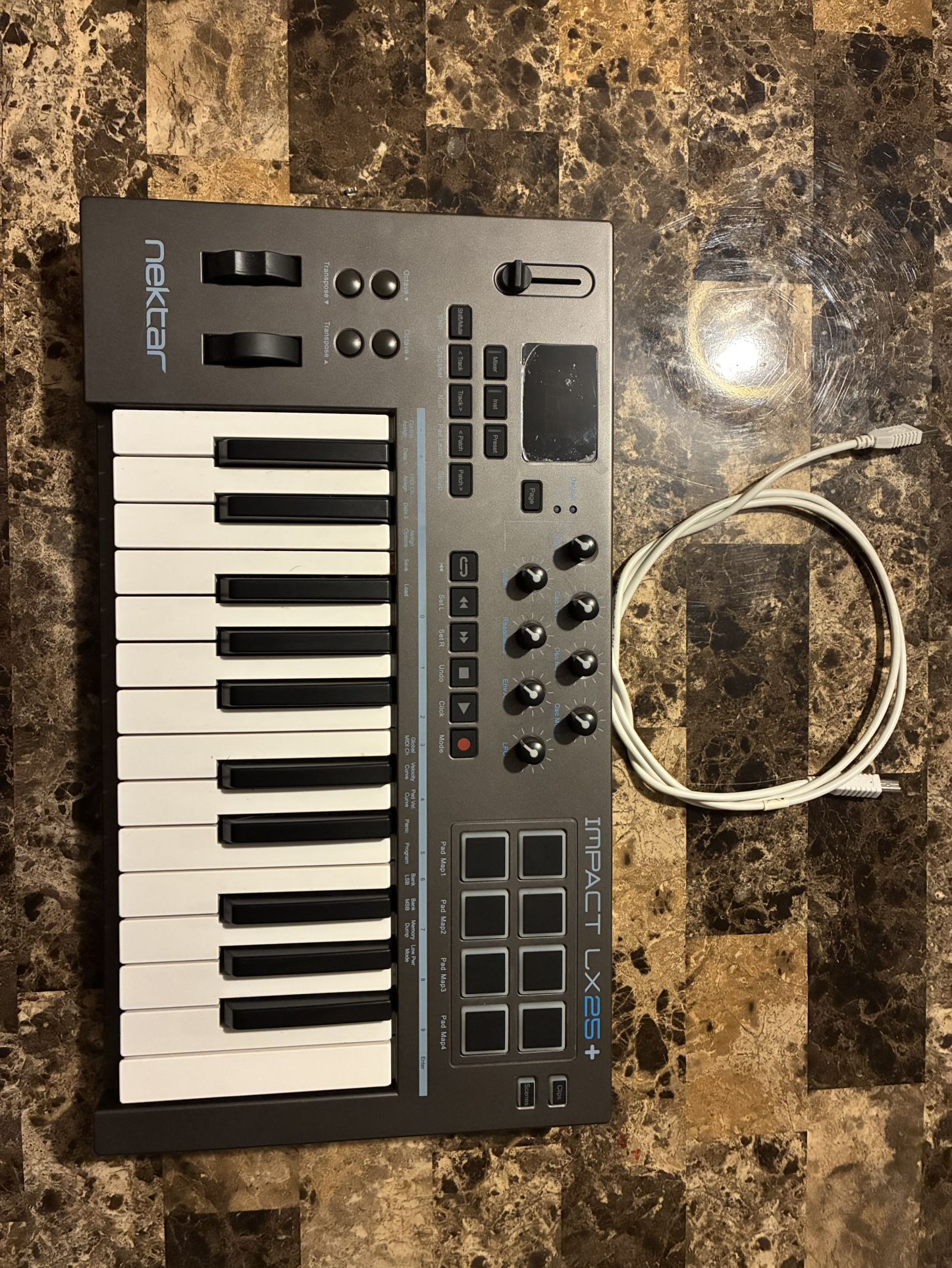Nektar Impact LX25+ Midi Keyboard