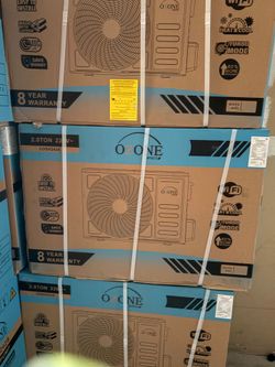 2 ton 24,000 BTU Ozone Minisplit Wifi