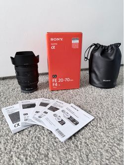 LIKE NEW Sony FE 20-70mm f/4 G Lens Full-Frame Autofocus Lens for Sony E-Mount