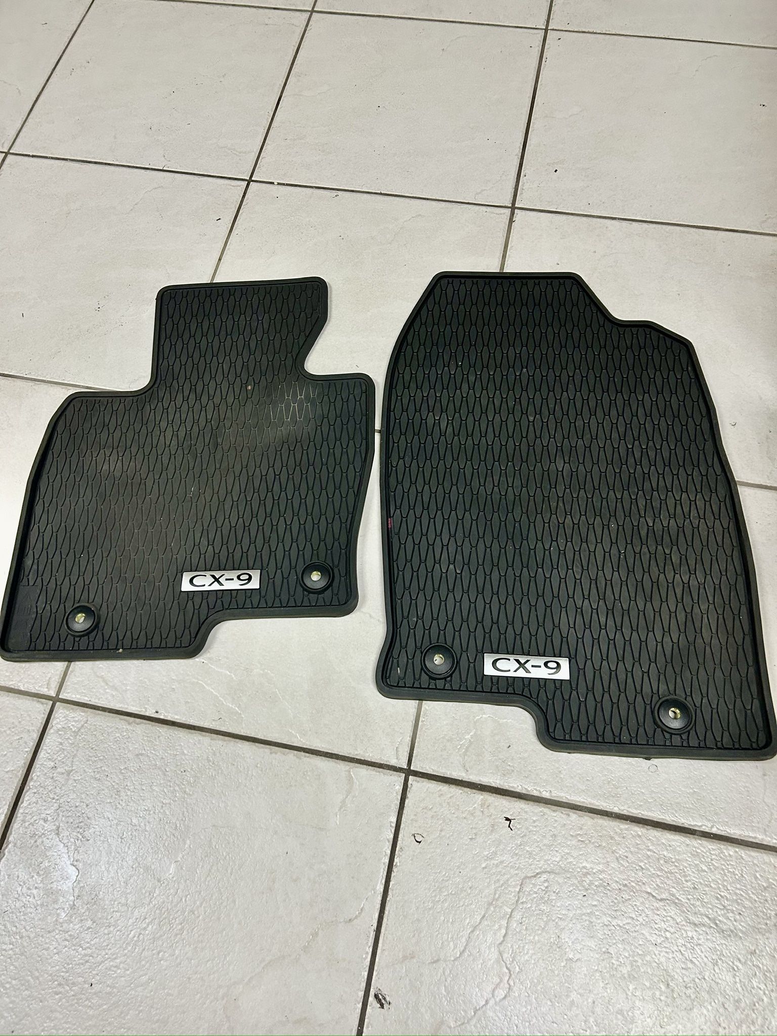 Car Mats - All Weather Mazda CX9 Floor Mats $25