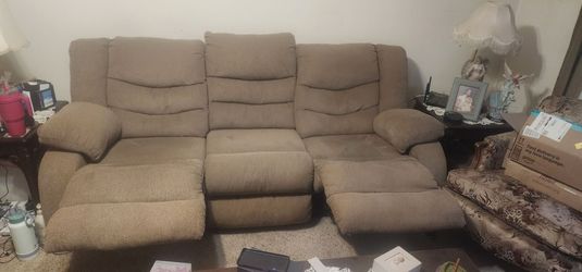 Double Recliner Sofa