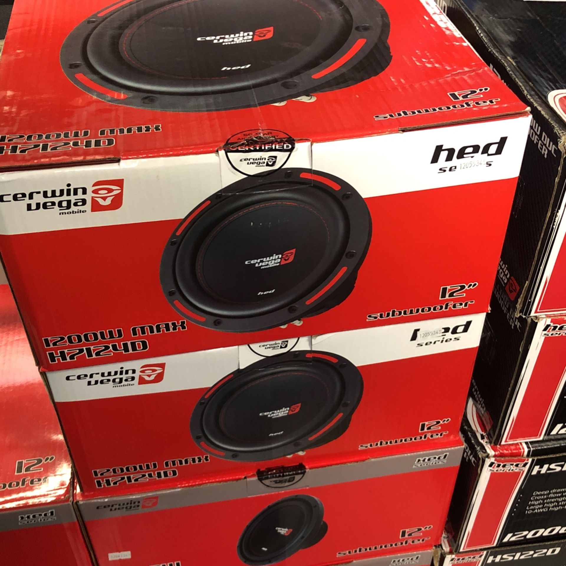 Cerwin Vega Hed 12 Inch Subwoofer On Sale For