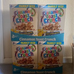 Sealed Unopened Cinnamon Toast Crunch 25th Pokemon Anniversary Cereal