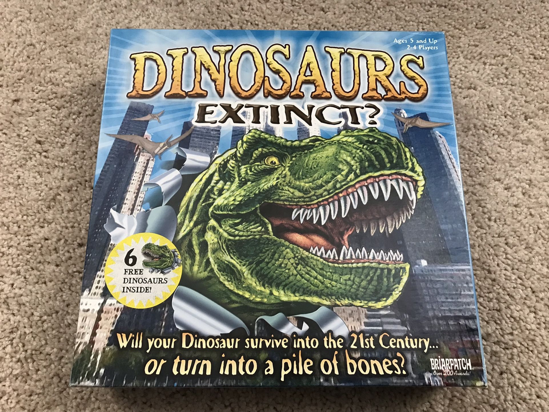Dinosaurs Extinct Board Game