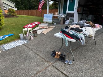 Garage sale May 30 & 31