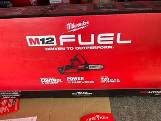 MILWAUKEE M12 FUEL 6” HATCHET  PRUNINNG  SAW  2527-20  (( TOOL  ONLY ))