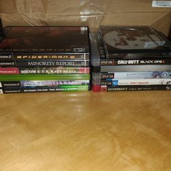 PS2 And PS3 Games Game Collection Bundle Lot PlayStation 