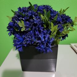 Decorative Vase With Artificial Flowers