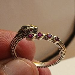 Pandora Authentic Brand New Sparkling Game Of Thrones Dragon Ring Size 9 -2 Available 