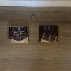 The greatest showman, the police CD’s