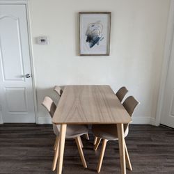TABLE AND CHAIRS 