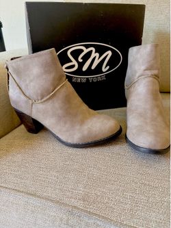 Taupe Suede Boots