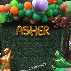 Dinosaur Birthday  Balloon Decorations