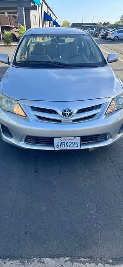 Silver 2012 Toyota Corolla LE Sedan 4D