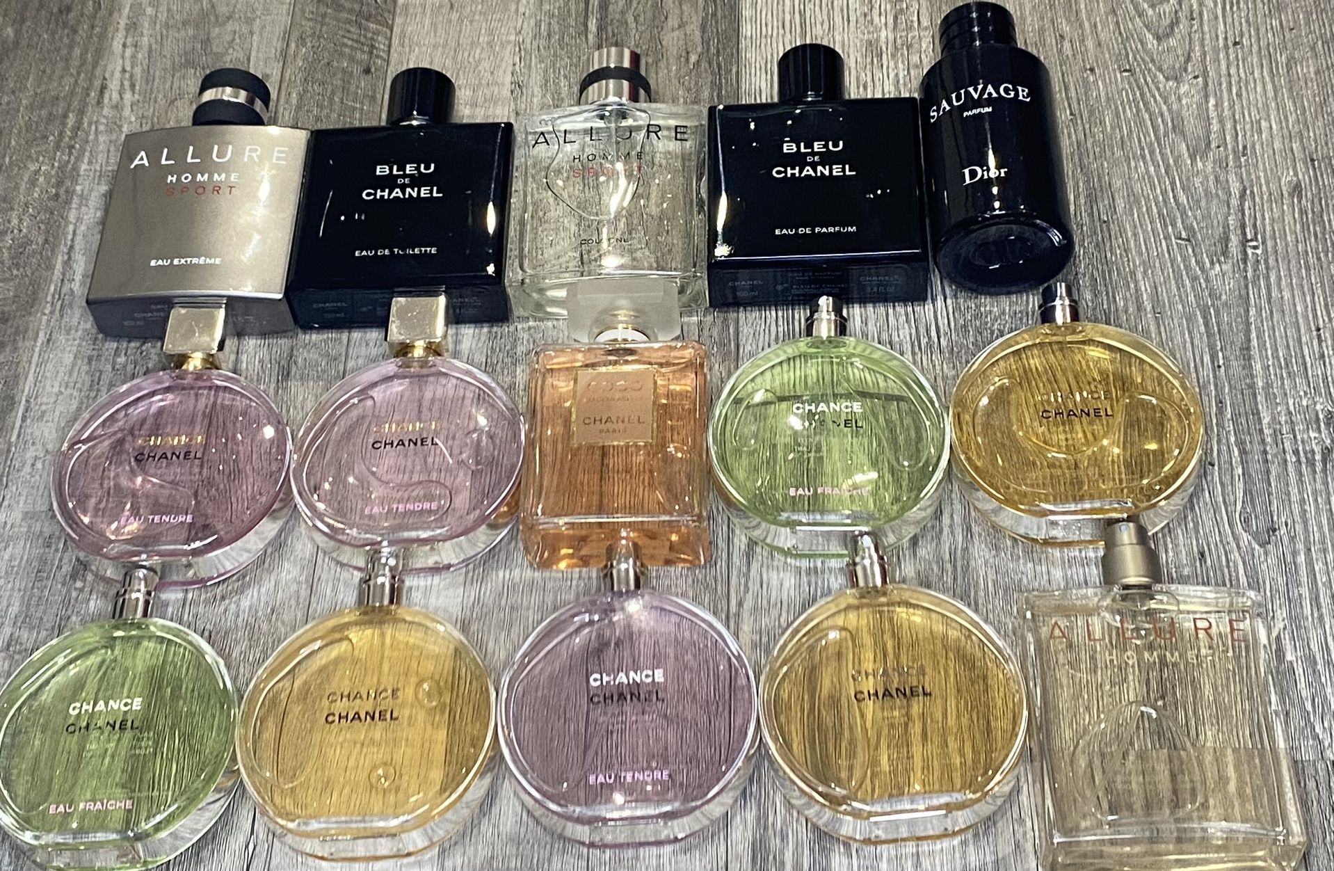 PERFUME BUNDLE 3.4 Oz (15 Pieces)