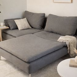 Ikea Soderham Loveseat with Chaise