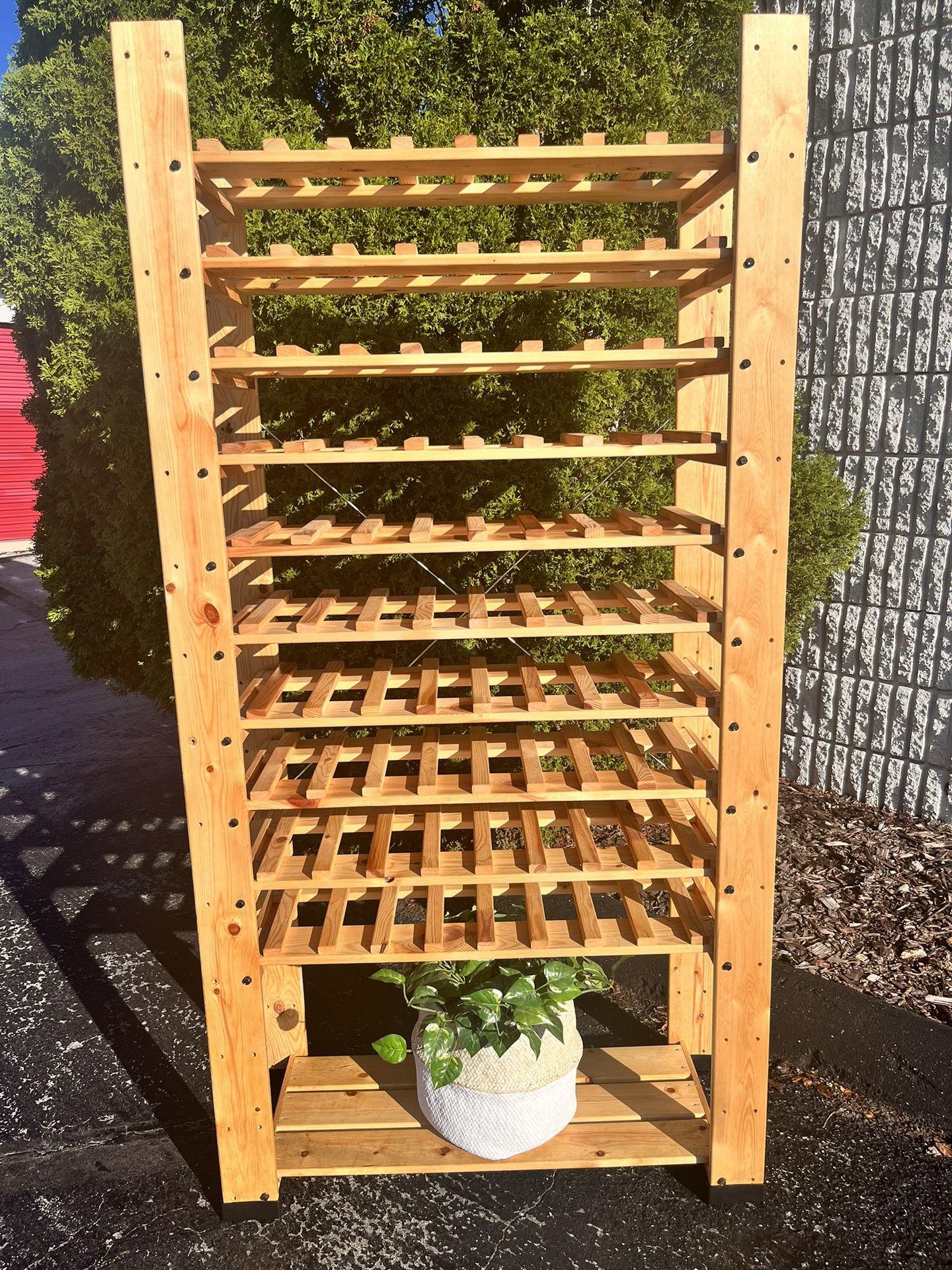Beautiful Custom Built IKEA Wine Rack for Sale in Lake Angelus, MI