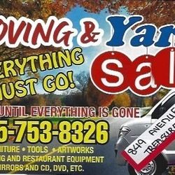 TREASURE ISLAND MOVING &YARD SALE JULY 4TH