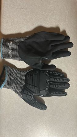 Cut-Resistant Impact Work Gloves