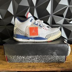 Jordan 3 True Blue 2016 Size 10 Mens 