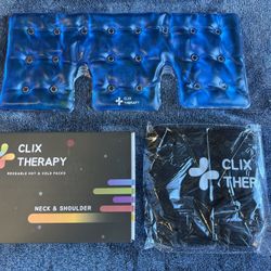 Clix Therapy Hot Cold Reusable Pack Neck And Sholders 