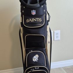 New Orleans Saints Bucket III Cooler Golf Cart Bag