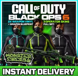 Black Ops 6 X Monster Energy Full Set
