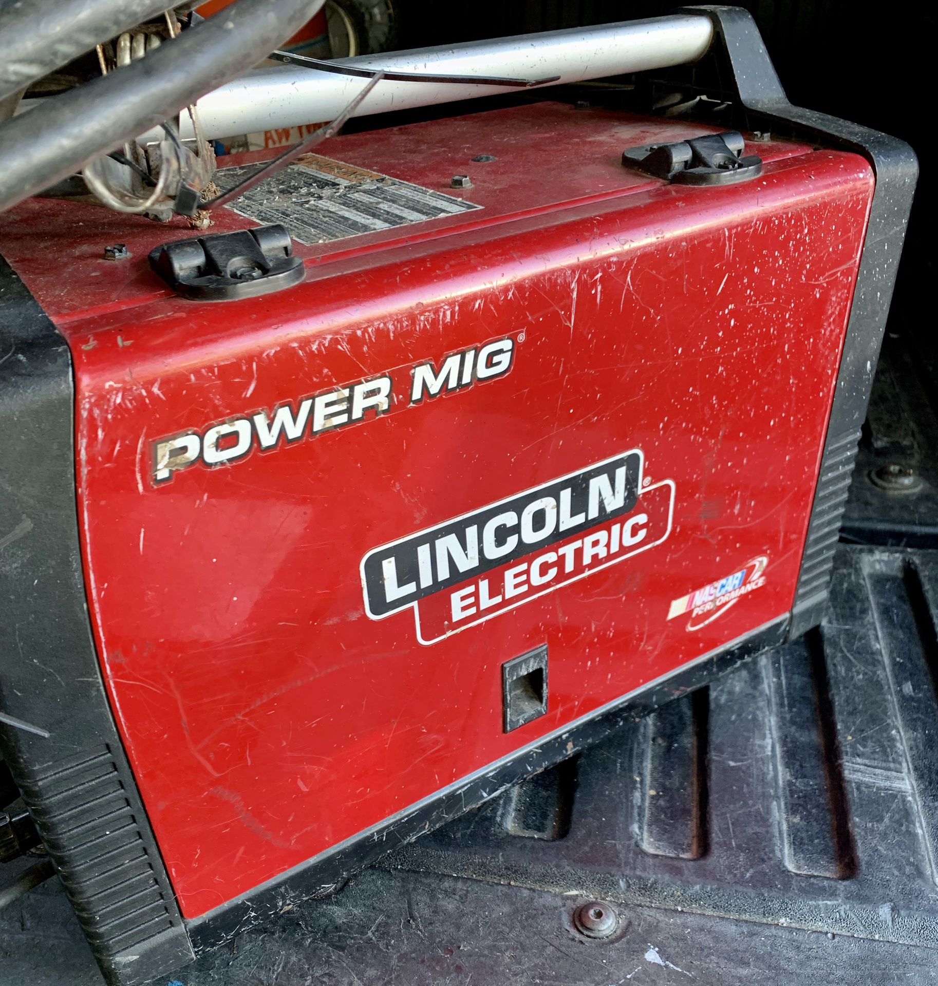 Lincoln 180 Dual Power Mig Welder 120-240v Great Condition 