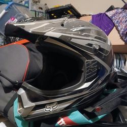 Fox racing large motorcycle helmet