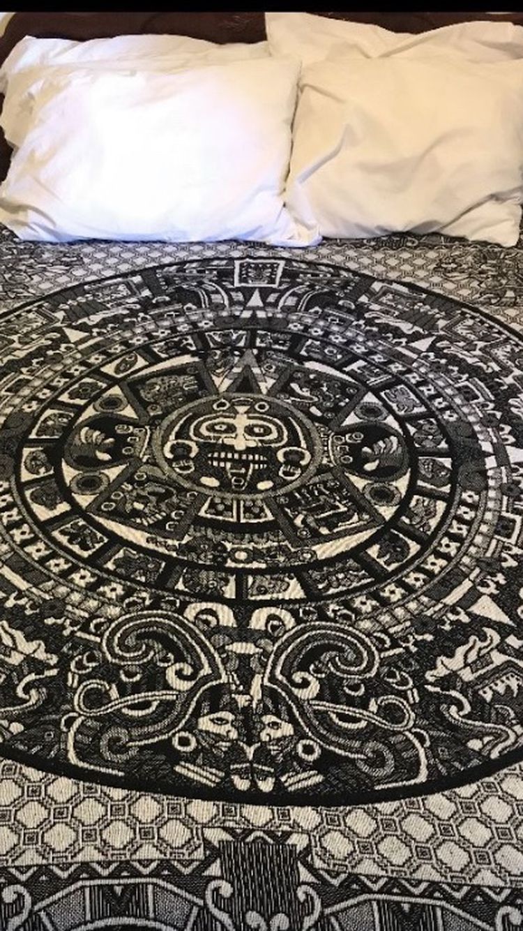 Aztec Calender Blanket