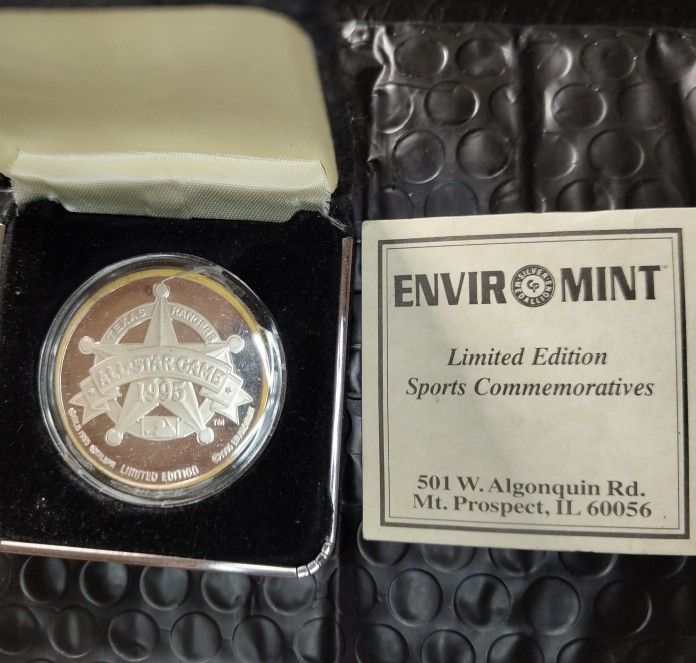 コレクション 1995 Hideo Nomo All Star Game Coin Set 1995 Ltd Ed Hideo Nomo All Star Game Coin