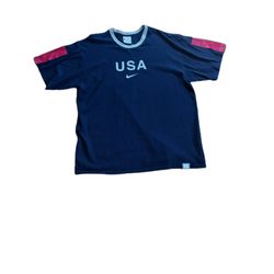 Vtg Nike USA Team Olympics 2004 
Short Sleeve Graphic T-Shirt 
XL  Unisex 
